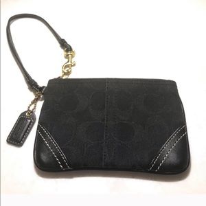 SOLD Small Coach Wristlet #mint